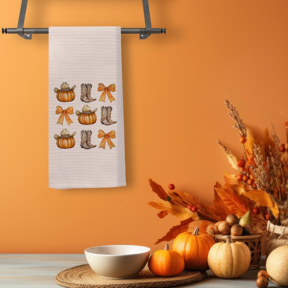 ~Set of (2) Hand Towels Fall Decor~